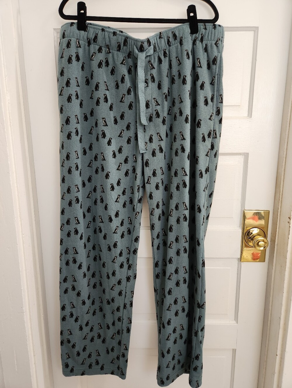 Goodfellow & Co Light Blue Penguin-Print Lounge Pants